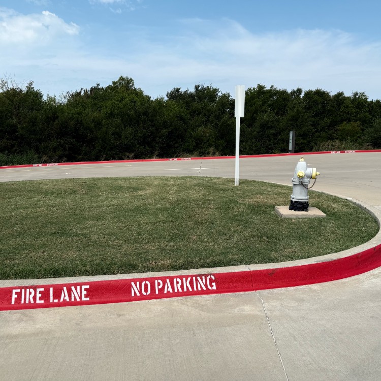 Parking Lot Striping in Houston, TX